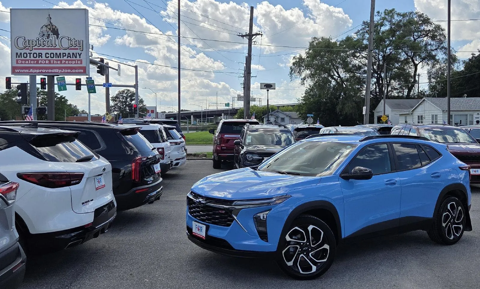 Blue 2024 Chevrolet Trax 2RS for sale in Des Moines, IA