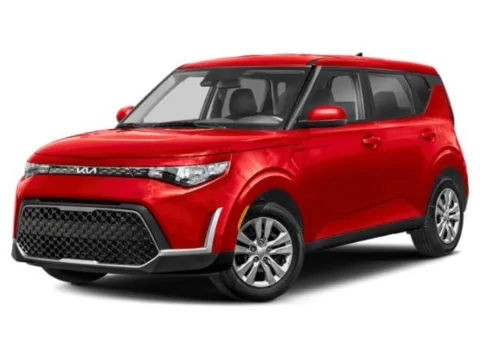 Red 2023 Kia Soul LX for sale in Des Moines, IA