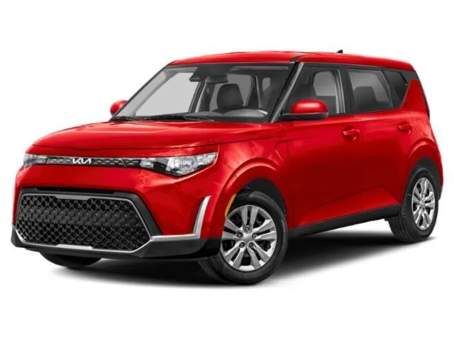 Red 2023 Kia Soul LX for sale in Des Moines, IA