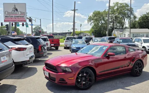 Red 2014 Ford Mustang V6 Premium for sale in Des Moines, IA