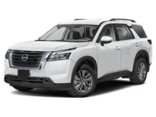 White 2025 Nissan Pathfinder SV for sale in Des Moines, IA