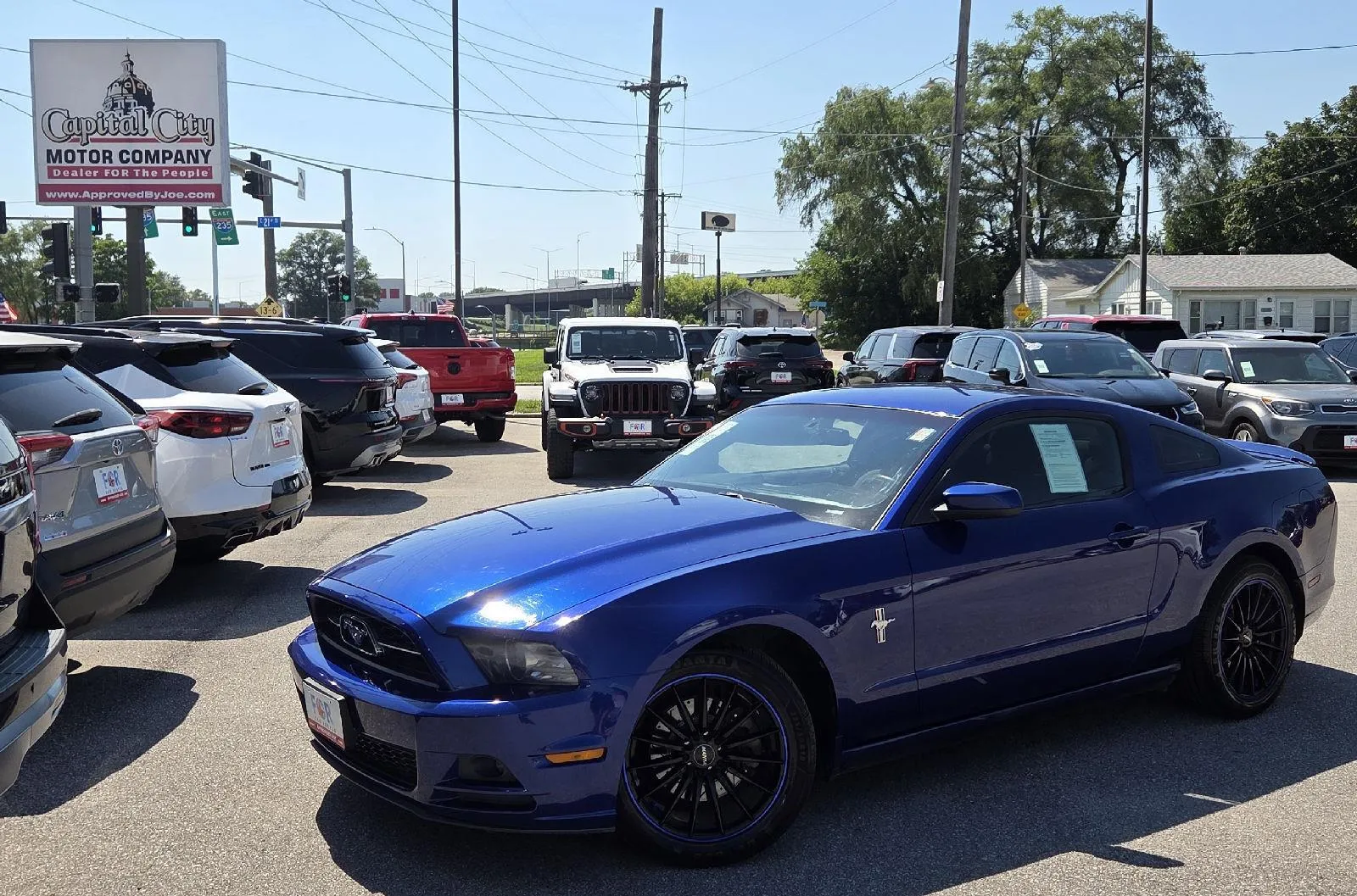 Used 2013 Ford Mustang V6 Premium with VIN 1ZVBP8AM4D5207159 for sale in Boone, IA