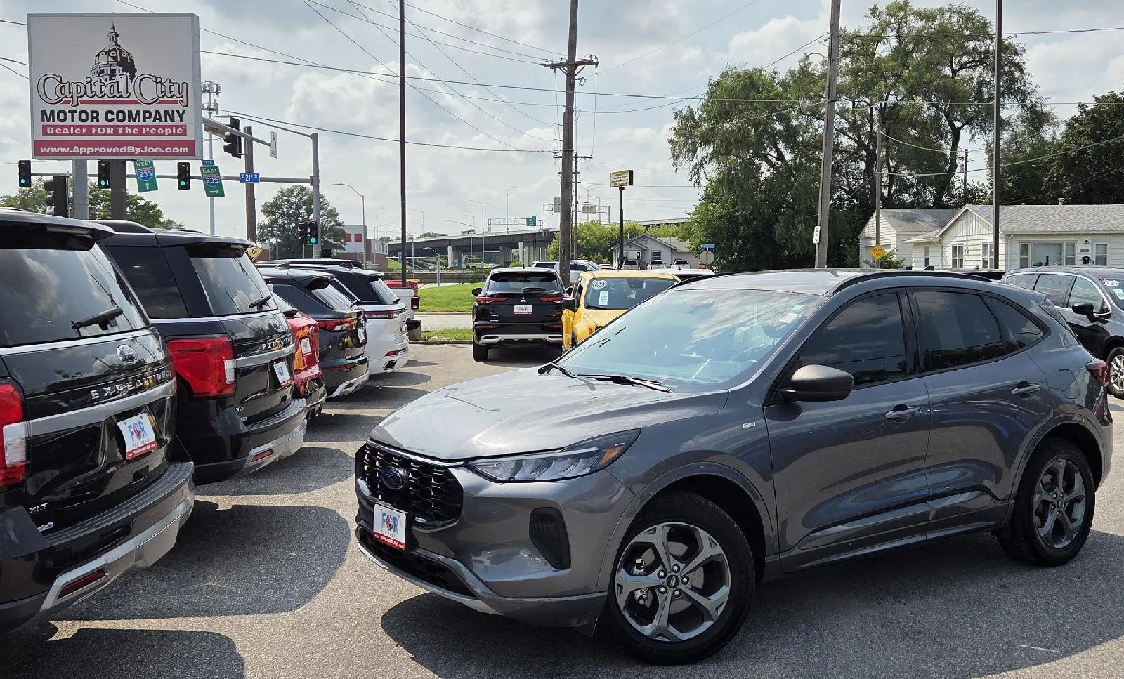 Gray 2024 Ford Escape ST-Line for sale in Des Moines, IA