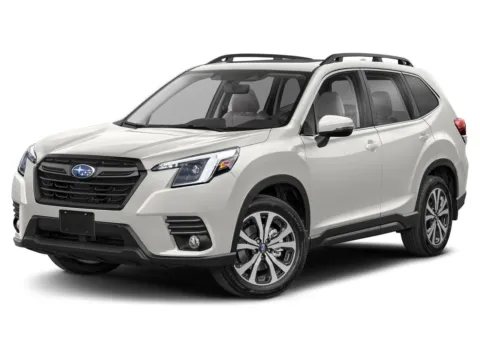 White 2023 Subaru Forester Limited for sale in Des Moines, IA