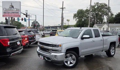 Silver 2017 Chevrolet Silverado 1500 LTZ for sale in Des Moines, IA