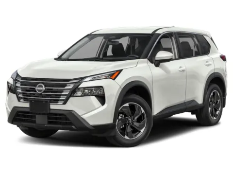 White 2024 Nissan Rogue SV for sale in Des Moines, IA