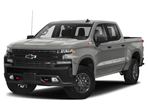 Silver 2021 Chevrolet Silverado 1500 LT Trail Boss for sale in Des Moines, IA