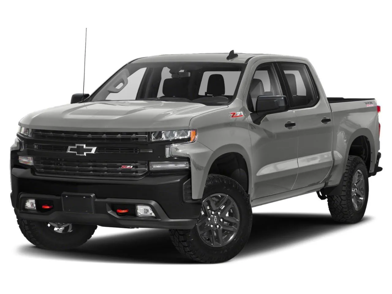 Silver 2021 Chevrolet Silverado 1500 LT Trail Boss for sale in Des Moines, IA