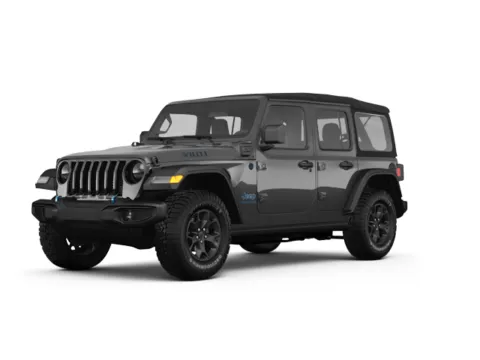 Gray 2023 Jeep Wrangler 4xe Willys for sale in Des Moines, IA