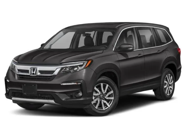 Gray 2021 Honda Pilot EX-L for sale in Des Moines, IA