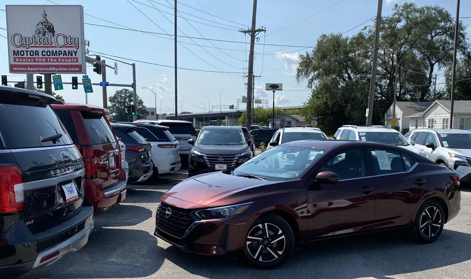 Used 2024 Nissan Sentra SV with VIN 3N1AB8CV1RY314704 for sale in Boone, IA