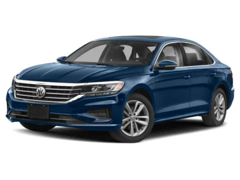 Blue 2022 Volkswagen Passat 2.0T SE for sale in Des Moines, IA