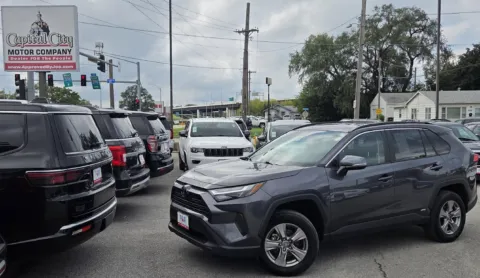 Gray 2025 Toyota RAV4 Hybrid XLE for sale in Des Moines, IA