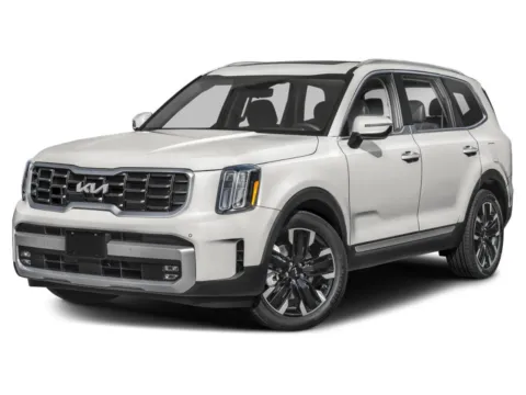 White 2024 Kia Telluride SX-Prestige for sale in Des Moines, IA