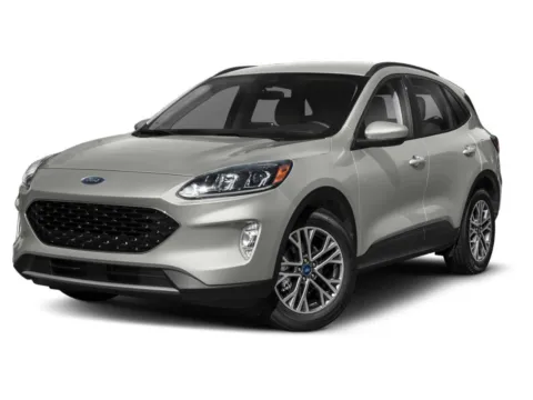 Silver 2022 Ford Escape Hybrid SEL for sale in Des Moines, IA