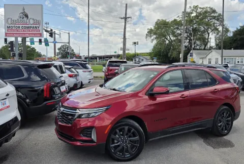Red 2023 Chevrolet Equinox RS for sale in Des Moines, IA