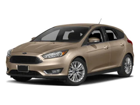 White 2017 Ford Focus Titanium for sale in Des Moines, IA