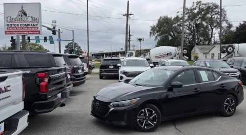 Black 2024 Nissan Sentra SV for sale in Des Moines, IA
