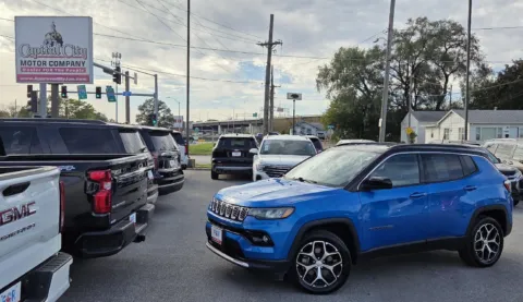 Blue 2024 Jeep Compass Limited for sale in Des Moines, IA