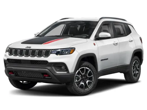 White 2024 Jeep Compass Trailhawk for sale in Des Moines, IA