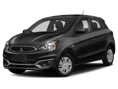 Black 2018 Mitsubishi Mirage ES for sale in Des Moines, IA