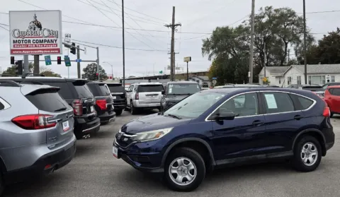 Blue 2015 Honda CR-V LX for sale in Des Moines, IA