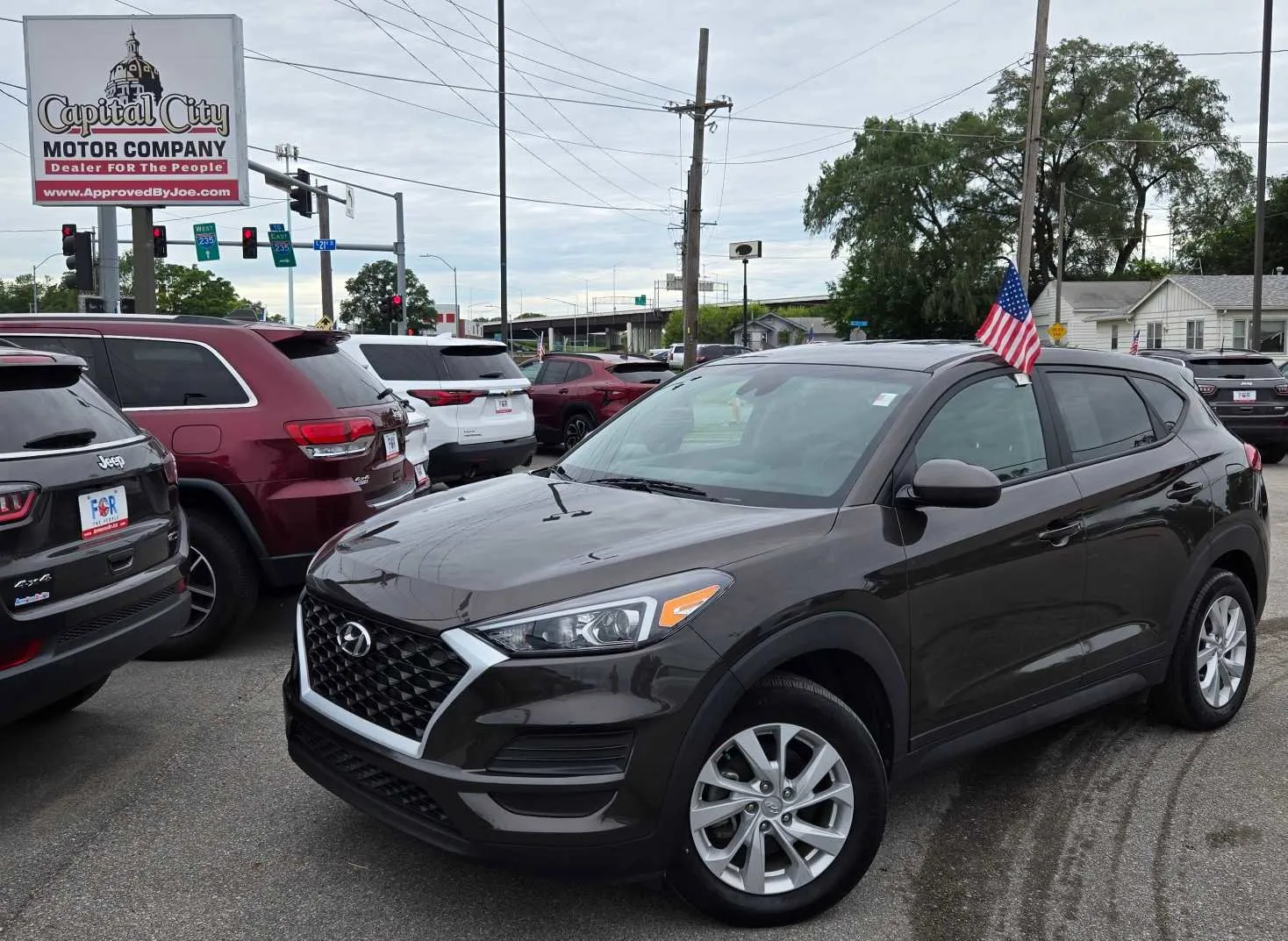 Brown 2020 Hyundai Tucson SE for sale in Des Moines, IA