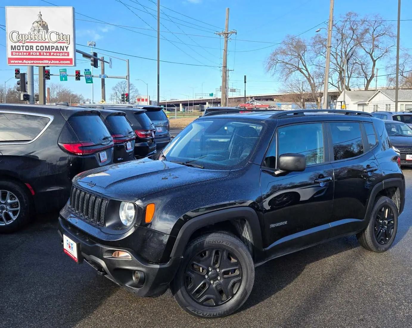 Black 2020 Jeep Renegade Upland for sale in Des Moines, IA