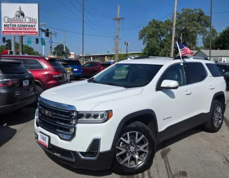 White 2023 GMC Acadia SLT for sale in Des Moines, IA