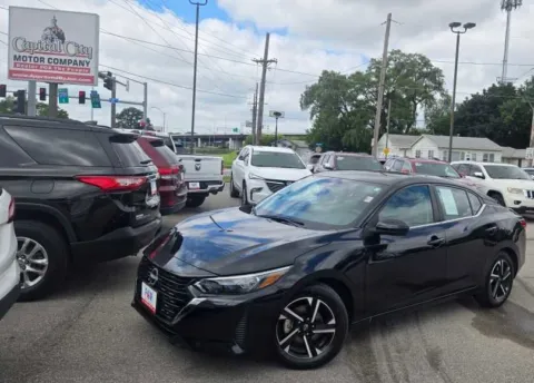 Black 2024 Nissan Sentra SV for sale in Des Moines, IA