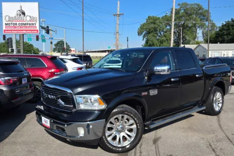Black 2017 Ram 1500 Longhorn for sale in Des Moines, IA
