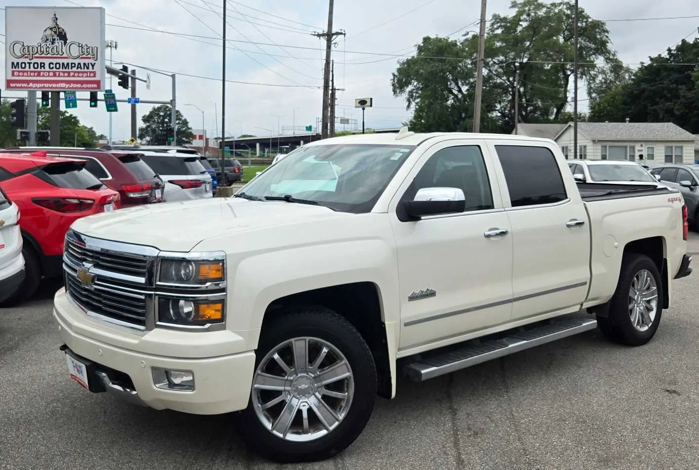 White 2015 Chevrolet Silverado 1500 High Country for sale in Des Moines, IA