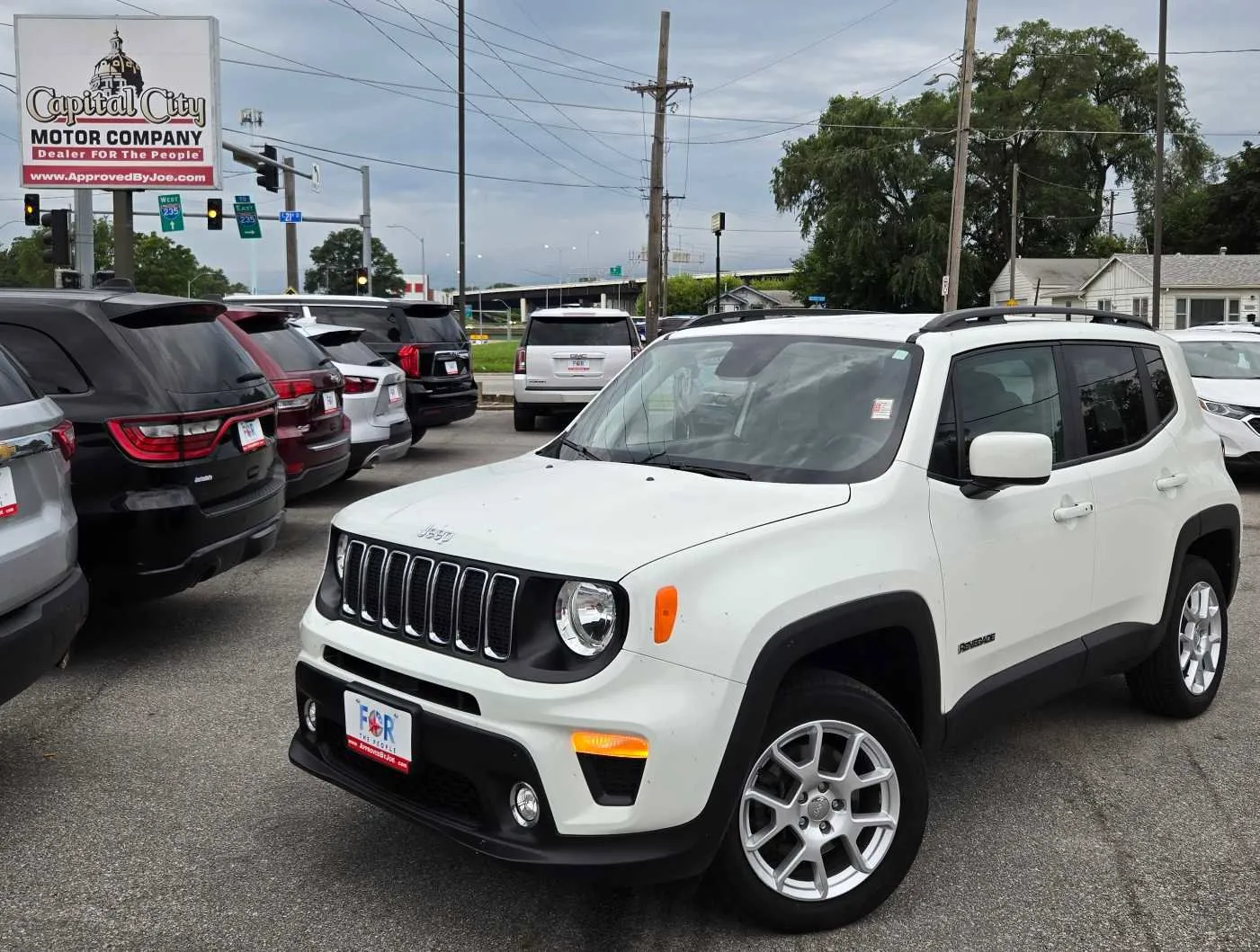White 2020 Jeep Renegade Latitude for sale in Des Moines, IA