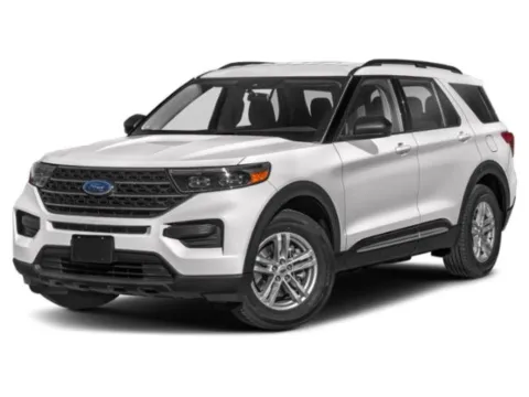 Black 2023 Ford Explorer XLT for sale in Des Moines, IA