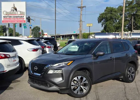 Gray 2023 Nissan Rogue SV for sale in Des Moines, IA
