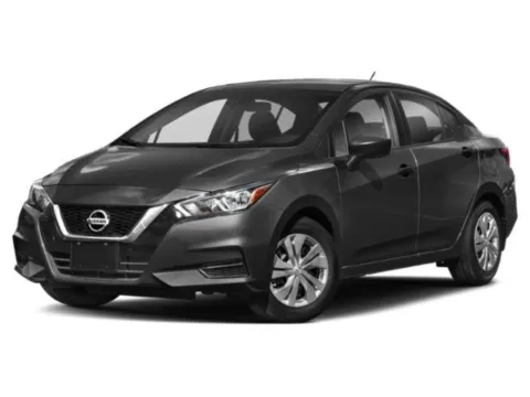 White 2021 Nissan Versa S for sale in Des Moines, IA