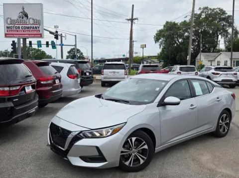 Silver 2023 Nissan Sentra SV for sale in Des Moines, IA