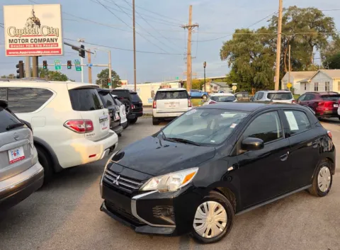 Black 2021 Mitsubishi Mirage ES for sale in Des Moines, IA