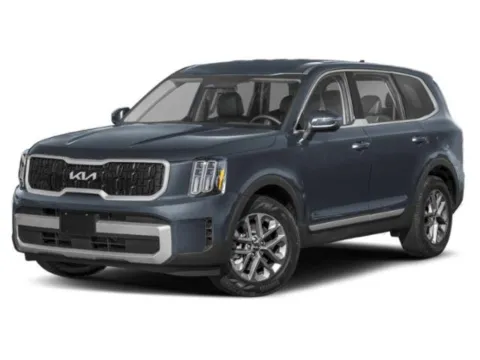 Gray 2024 Kia Telluride LX for sale in Des Moines, IA