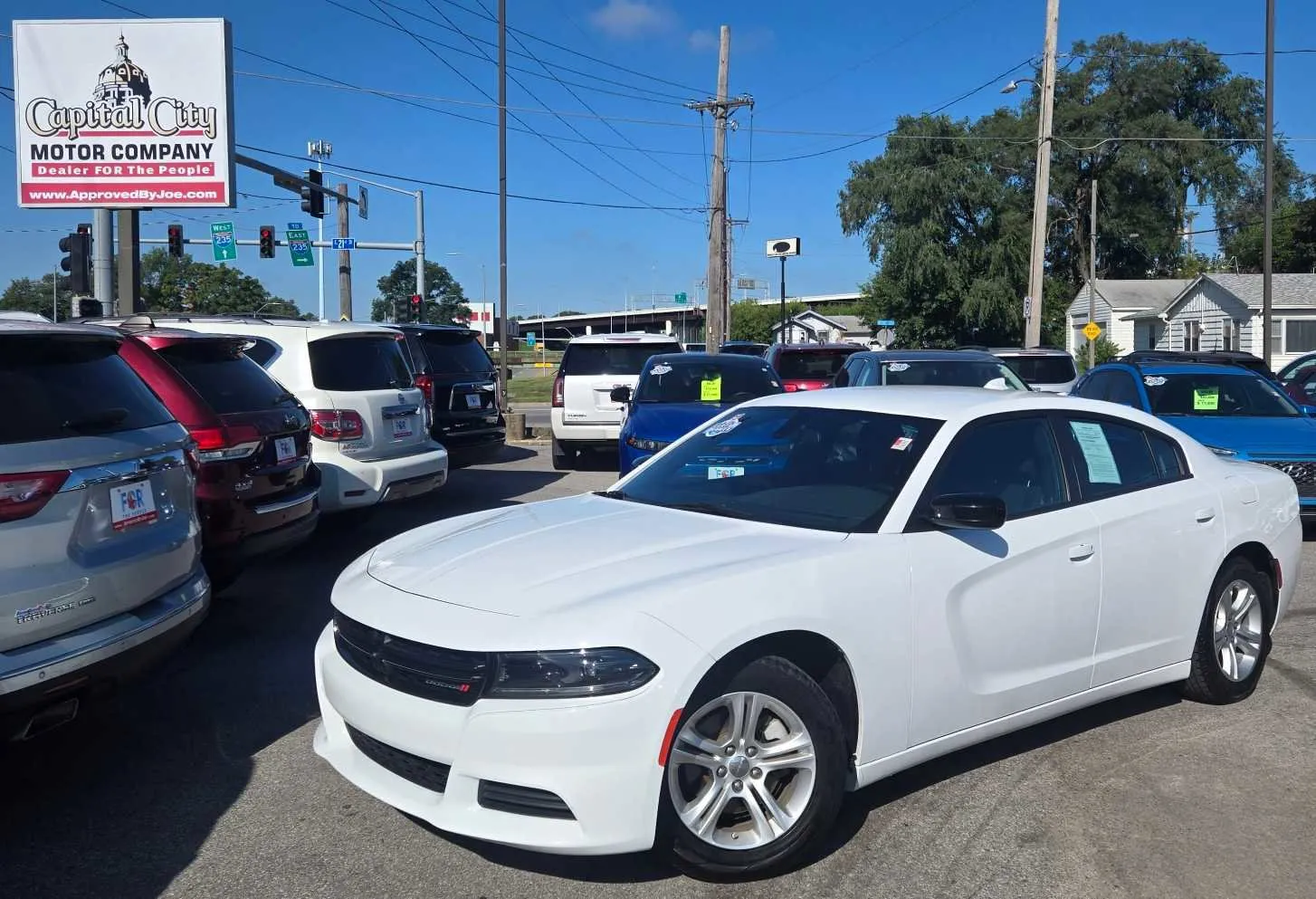 White 2023 Dodge Charger SXT for sale in Des Moines, IA