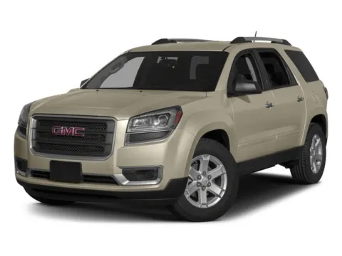 Red 2015 GMC Acadia SLT for sale in Des Moines, IA