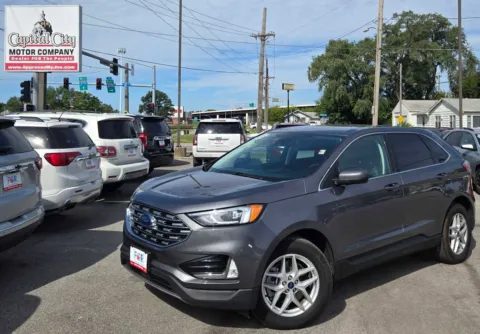Gray 2022 Ford Edge SEL for sale in Des Moines, IA