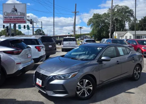 Gray 2023 Nissan Sentra SV for sale in Des Moines, IA