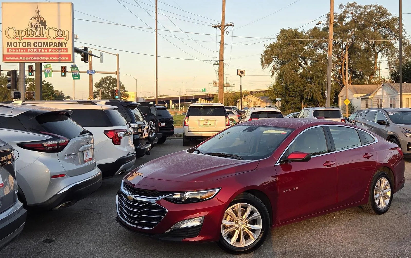Red 2024 Chevrolet Malibu LT for sale in Des Moines, IA