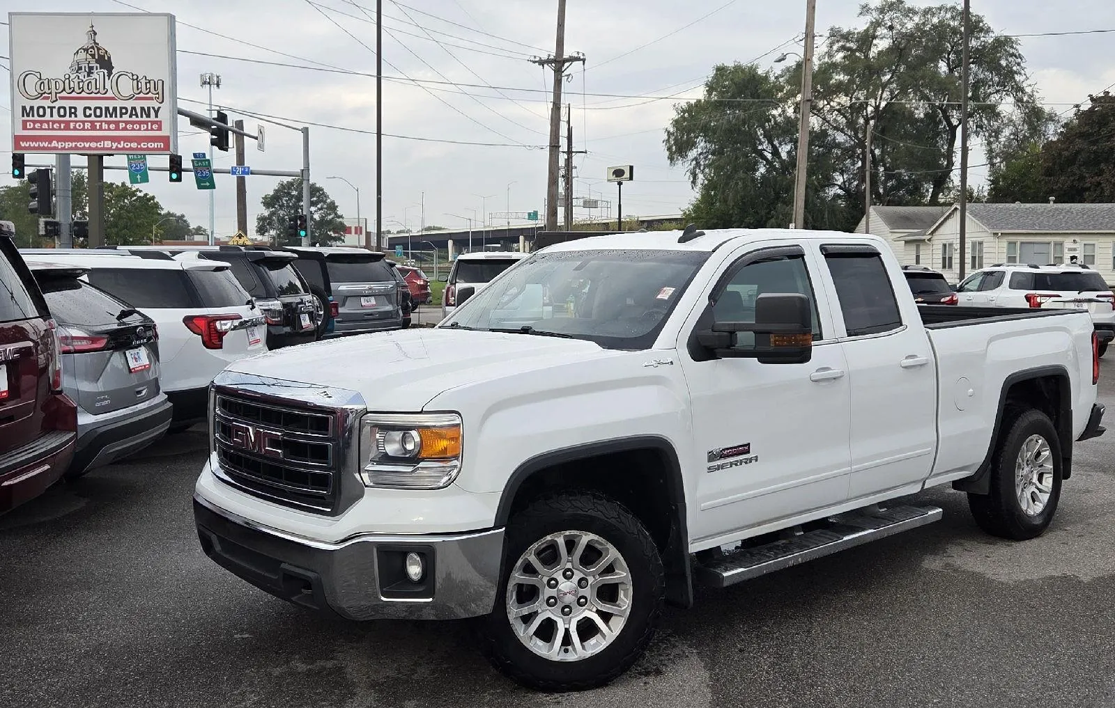 White 2015 GMC Sierra 1500 SLE for sale in Des Moines, IA