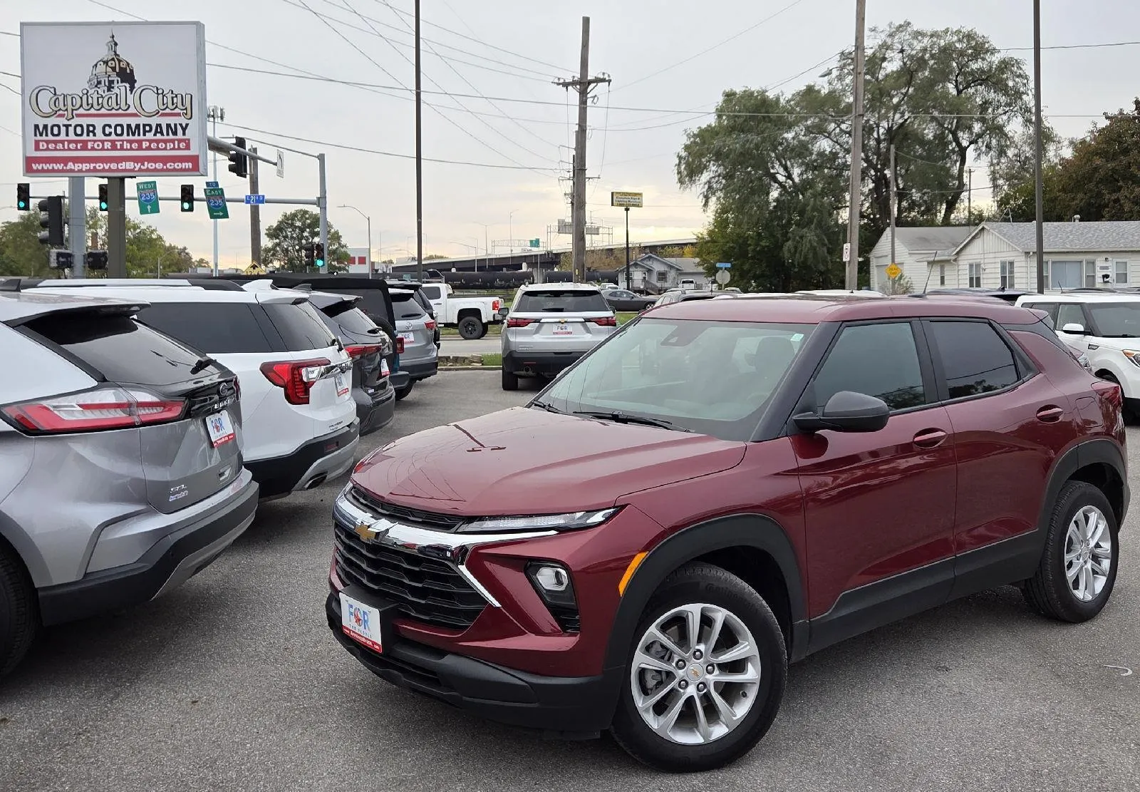 Red 2024 Chevrolet Trailblazer LS for sale in Des Moines, IA