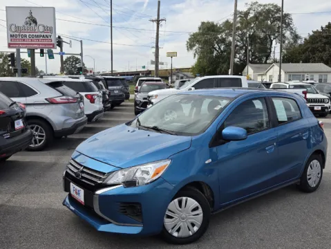 Blue 2022 Mitsubishi Mirage ES for sale in Des Moines, IA