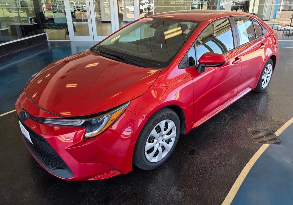 Red 2021 Toyota Corolla LE for sale in Boone, IA
