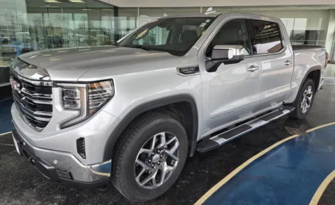 Silver 2022 GMC Sierra 1500 SLT for sale in Boone, IA