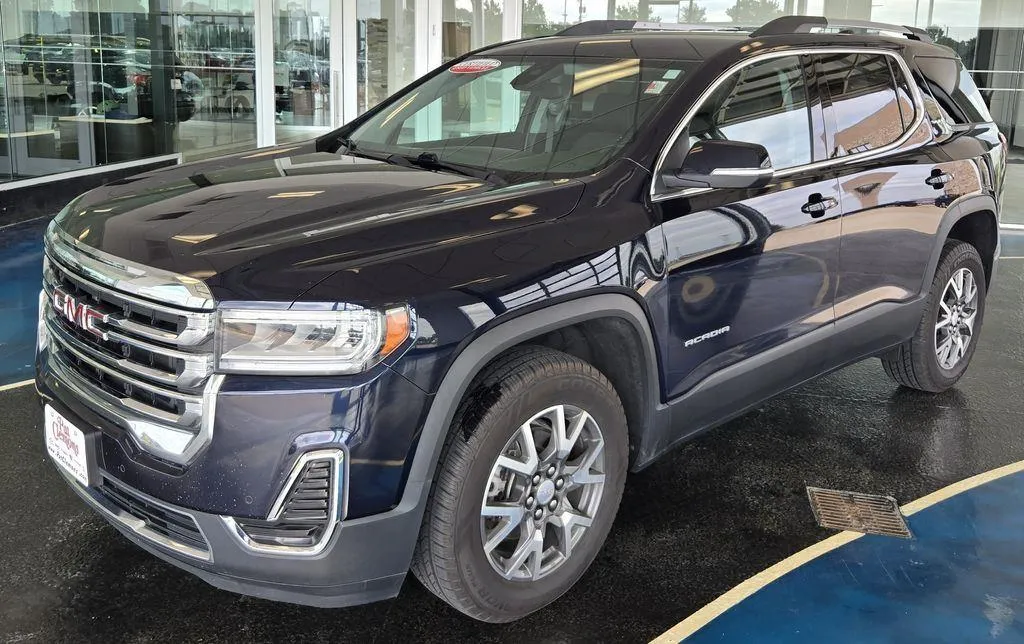 Blue 2021 GMC Acadia SLE for sale in Boone, IA